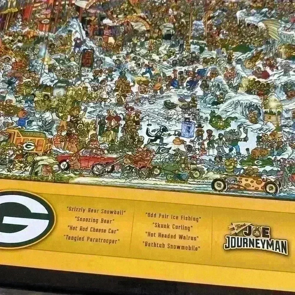 💜 Green Bay Packers NFL Football Jigsaw Puzzle - Picture 4 of 6